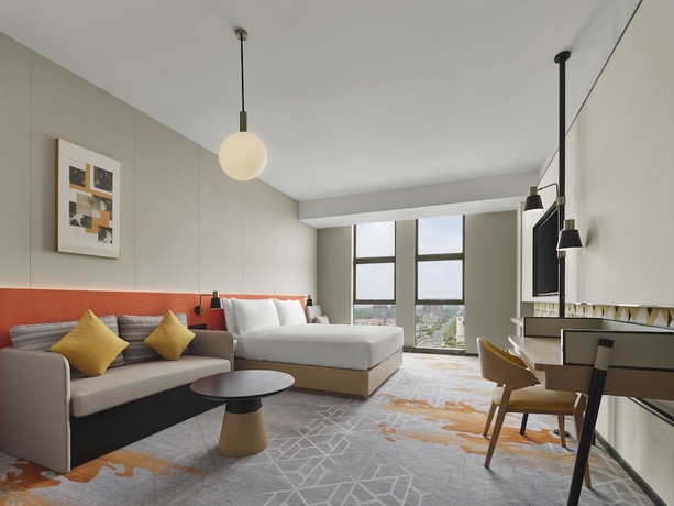 Imagen de la habitación del Hotel Hilton Garden Inn Jiaxing Xiuzhou. Foto 2