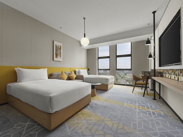 Imagen de la habitación del Hotel Hilton Garden Inn Jiaxing Xiuzhou. Foto 5