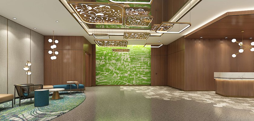 Imagen de los interiores del Hotel Hilton Garden Inn Jincheng Gushuyuan. Foto 7