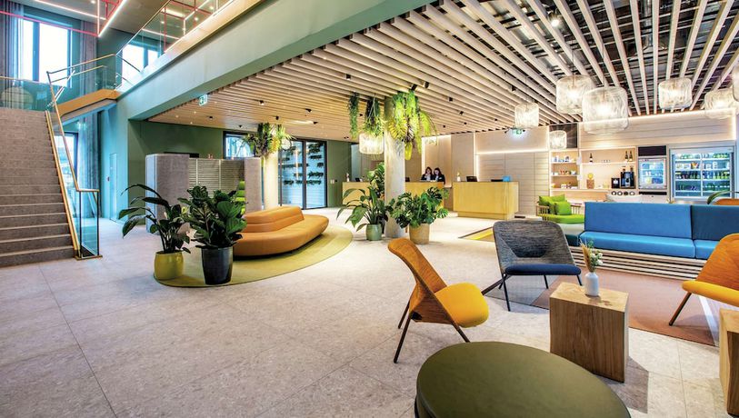 Imagen de los interiores del Hotel Hilton Garden Inn Mannheim. Foto 18