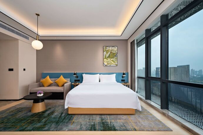 Imagen de la habitación del Hotel Hilton Garden Inn Nanchang Honggutan. Foto 13