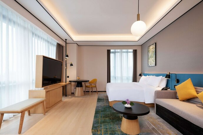 Imagen de la habitación del Hotel Hilton Garden Inn Nanchang Honggutan. Foto 14