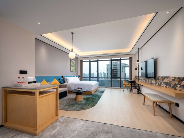 Imagen de la habitación del Hotel Hilton Garden Inn Nanchang Honggutan. Foto 19
