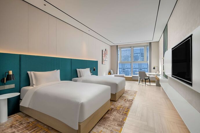 Imagen general del Hotel Hilton Garden Inn Nanjing Hexi Olympic Sports Center. Foto 2