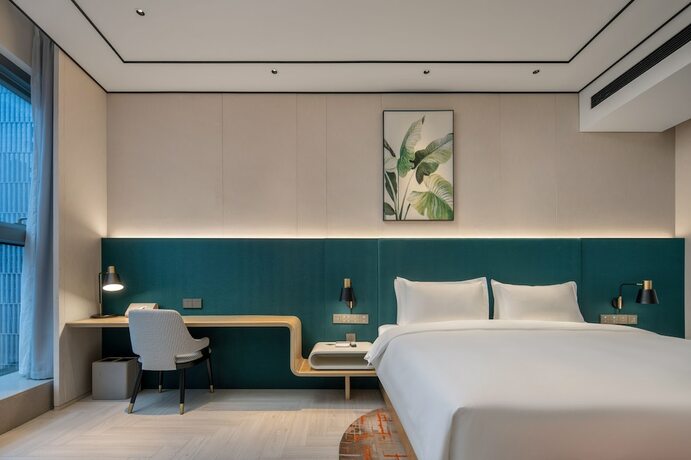 Imagen general del Hotel Hilton Garden Inn Nanjing Hexi Olympic Sports Center. Foto 10