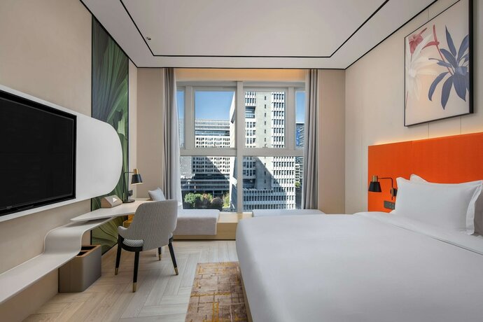 Imagen de la habitación del Hotel Hilton Garden Inn Nanjing Hexi Olympic Sports Center. Foto 12