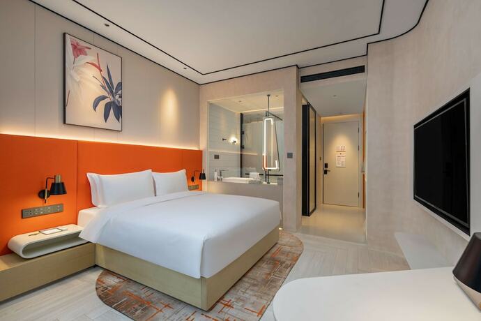 Imagen de la habitación del Hotel Hilton Garden Inn Nanjing Hexi Olympic Sports Center. Foto 13