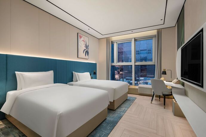 Imagen de la habitación del Hotel Hilton Garden Inn Nanjing Hexi Olympic Sports Center. Foto 17