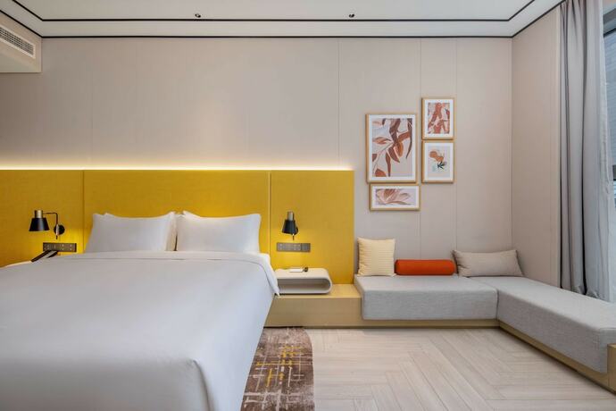 Imagen de la habitación del Hotel Hilton Garden Inn Nanjing Hexi Olympic Sports Center. Foto 20