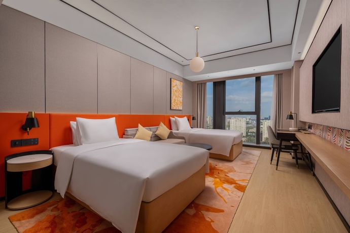 Imagen de la habitación del Hotel Hilton Garden Inn Nantong Haohe Scenic Area. Foto 4