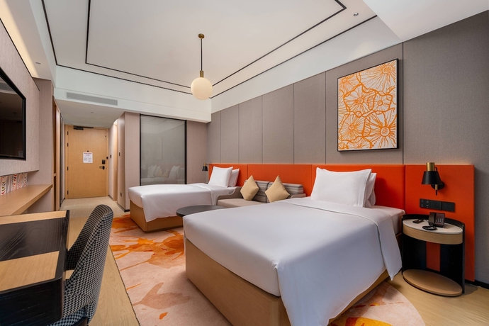 Imagen de la habitación del Hotel Hilton Garden Inn Nantong Haohe Scenic Area. Foto 5