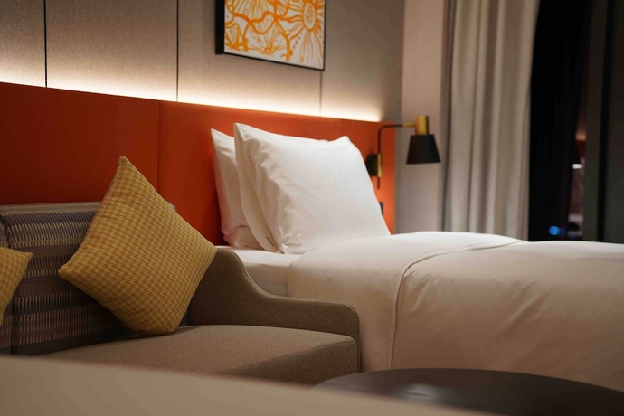 Imagen de la habitación del Hotel Hilton Garden Inn Nantong Haohe Scenic Area. Foto 8