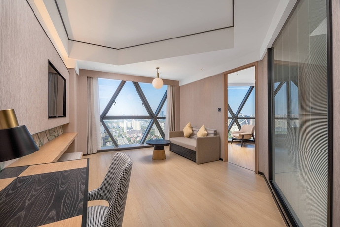 Imagen de la habitación del Hotel Hilton Garden Inn Nantong Haohe Scenic Area. Foto 12