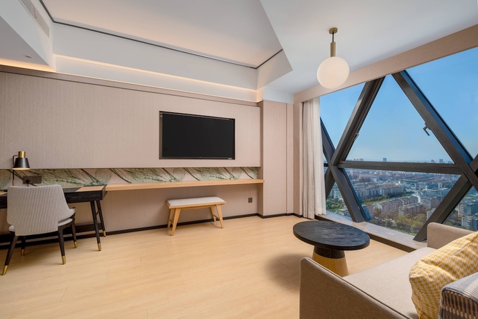 Imagen de la habitación del Hotel Hilton Garden Inn Nantong Haohe Scenic Area. Foto 13