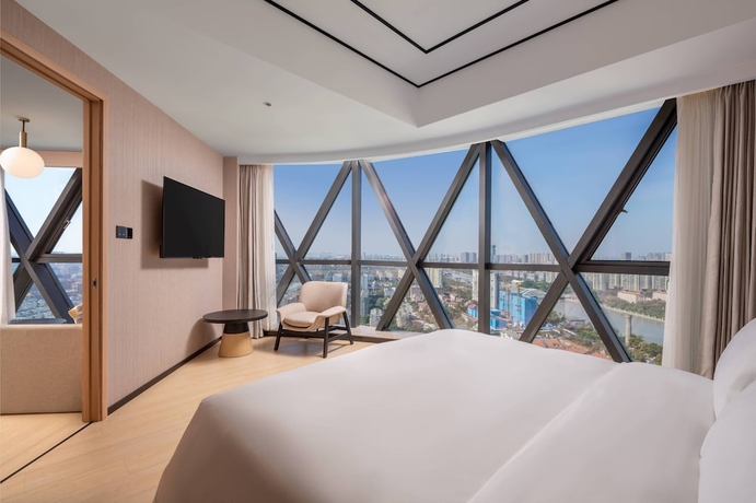 Imagen de la habitación del Hotel Hilton Garden Inn Nantong Haohe Scenic Area. Foto 14