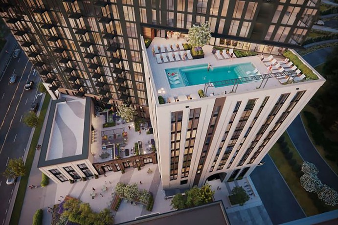 Imagen de la piscina del Hotel Hilton Garden Inn Nashville West End Avenue. Foto 10