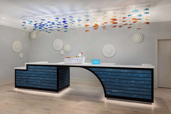 Imagen de los interiores del Hotel Hilton Garden Inn Ocean City Oceanfront. Foto 18