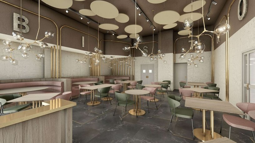 Imagen del bar/restaurante del Hotel Hilton Garden Inn Padova City Centre. Foto 14