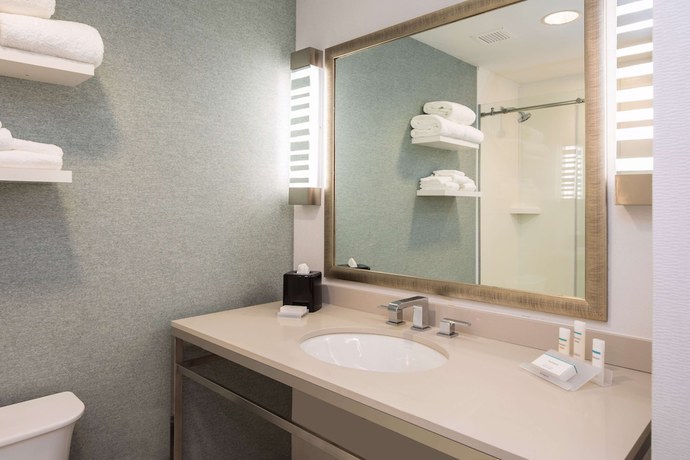 Imagen de la habitación del Hotel Hilton Garden Inn Pittsburgh Airport. Foto 7