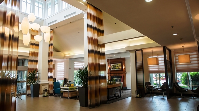 Imagen de los interiores del Hotel Hilton Garden Inn Portland Airport, Portland. Foto 4