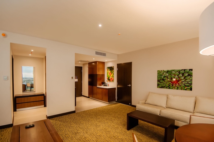 Imagen de la habitación del Hotel Hilton Garden Inn Puebla Angelópolis, Mexico. Foto 7