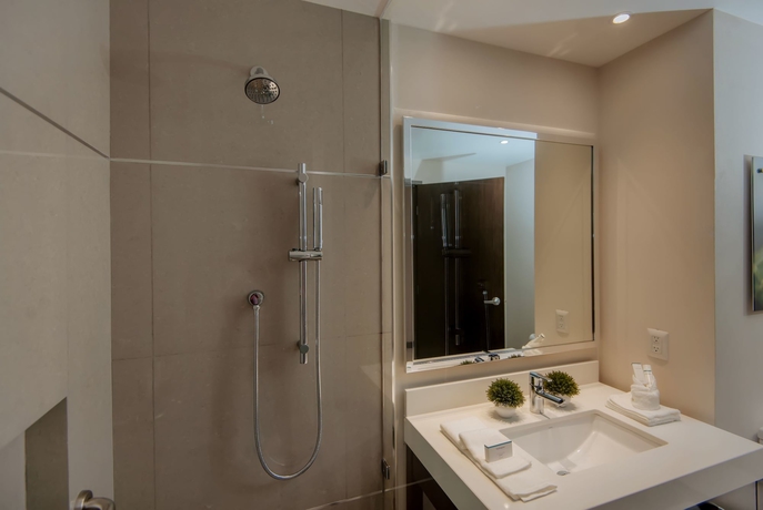 Imagen de la habitación del Hotel Hilton Garden Inn Puebla Angelópolis, Mexico. Foto 11