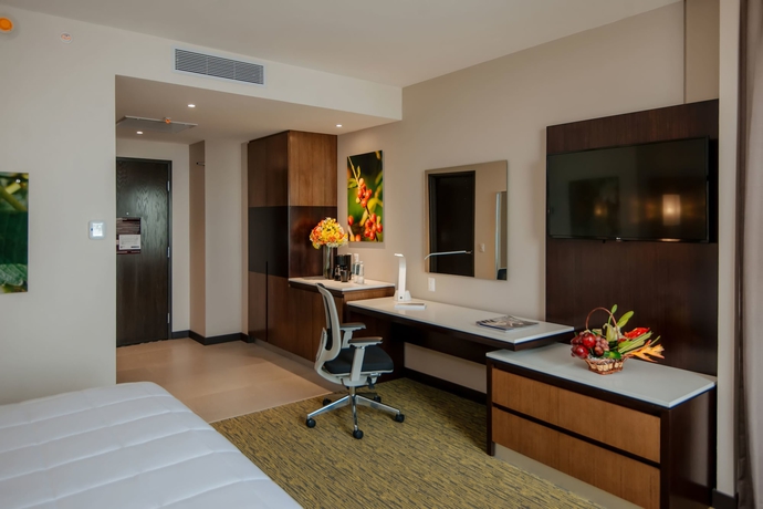 Imagen de la habitación del Hotel Hilton Garden Inn Puebla Angelópolis, Mexico. Foto 12