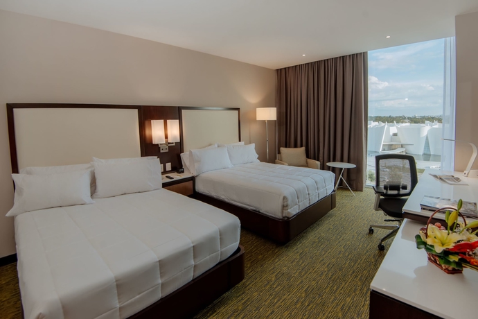 Imagen de la habitación del Hotel Hilton Garden Inn Puebla Angelópolis, Mexico. Foto 13