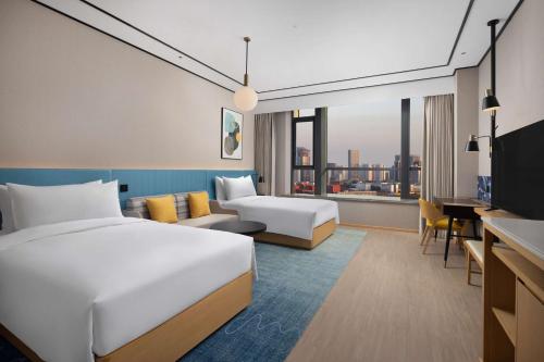 Imagen de la habitación del Hotel Hilton Garden Inn Rizhao High-Tech Zone. Foto 16