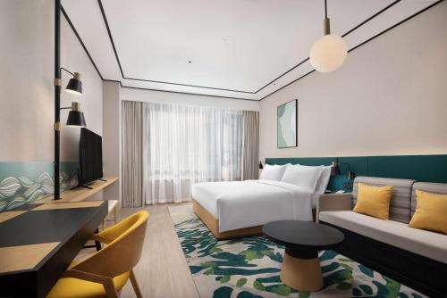 Imagen de la habitación del Hotel Hilton Garden Inn Rizhao High-Tech Zone. Foto 19
