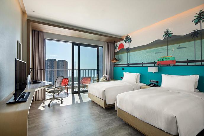 Imagen de la habitación del Hotel Hilton Garden Inn Sanya China. Foto 6