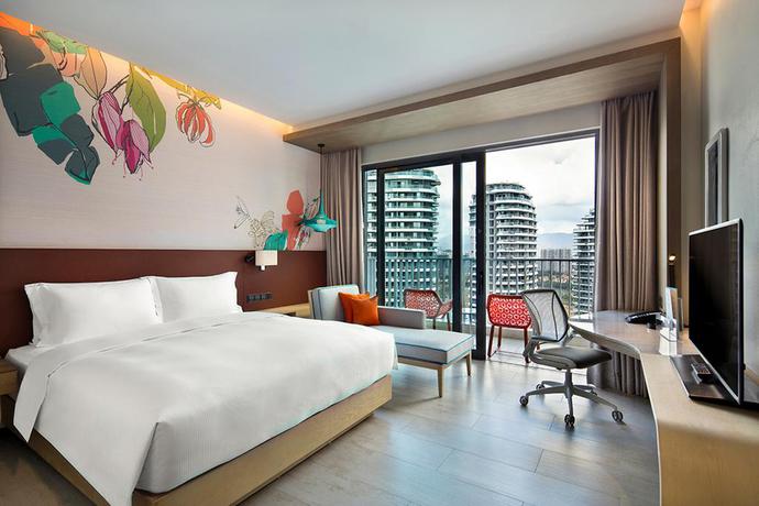 Imagen de la habitación del Hotel Hilton Garden Inn Sanya China. Foto 10
