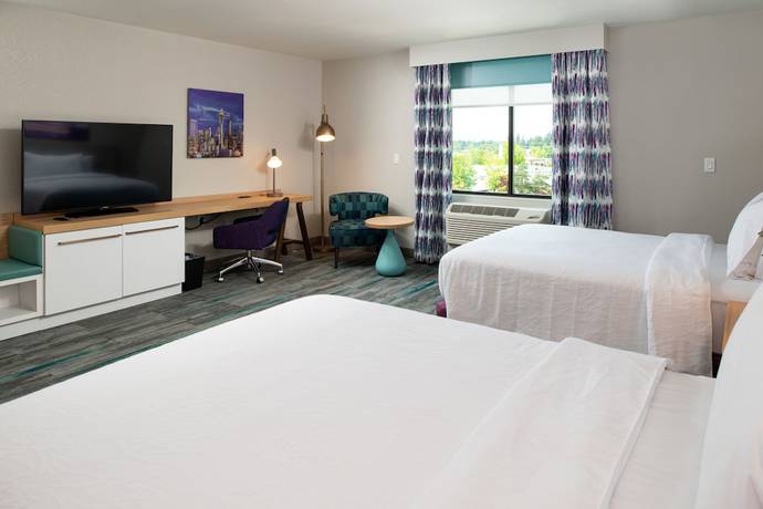 Imagen de la habitación del Hotel Hilton Garden Inn Seattle Lynnwood, Wa. Foto 5