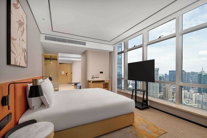 Imagen de la habitación del Hotel Hilton Garden Inn Shanghai Lujiazui. Foto 12