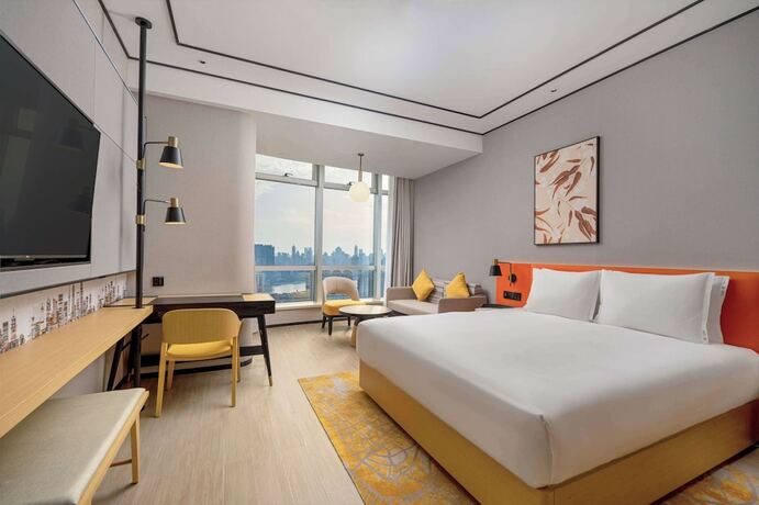 Imagen de la habitación del Hotel Hilton Garden Inn Shanghai Lujiazui. Foto 18