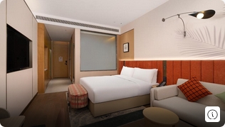 Imagen de la habitación del Hotel Hilton Garden Inn Shanghai Wujiaochang. Foto 3