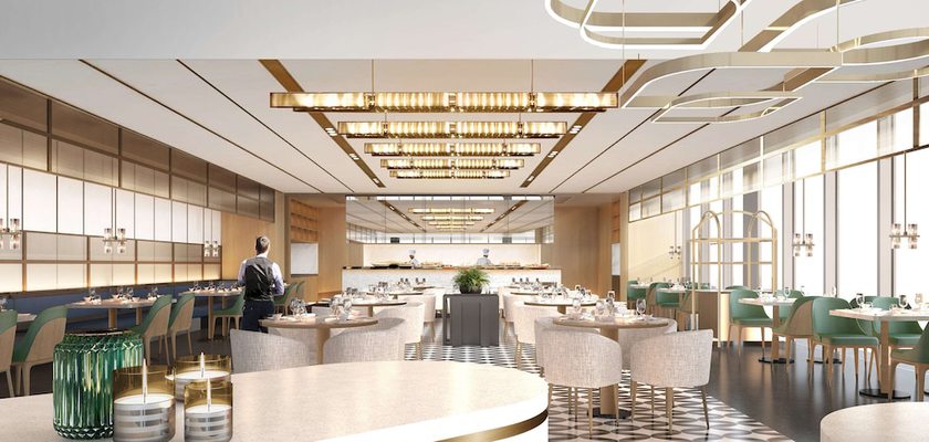 Imagen del bar/restaurante del Hotel Hilton Garden Inn Shenzhen Nanshan Science and Technology Park. Foto 4