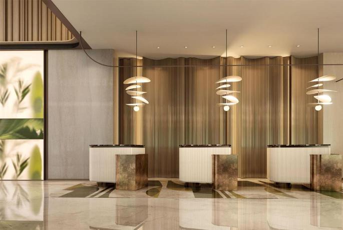 Imagen de los interiores del Hotel Hilton Garden Inn Shenzhen Pingshan Chaoshang Plaza. Foto 7