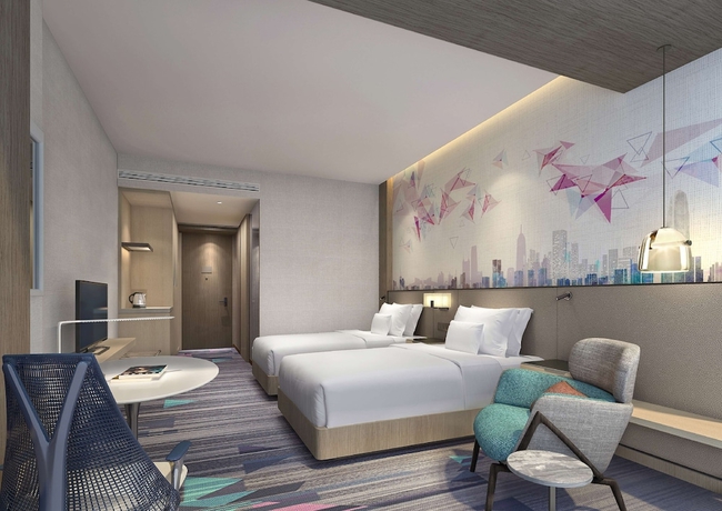 Imagen de la habitación del Hotel Hilton Garden Inn Shenzhen World Exhibition and Convention Center. Foto 9