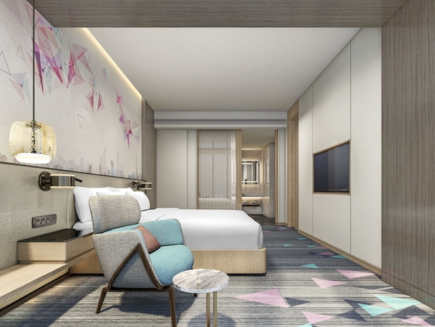 Imagen de la habitación del Hotel Hilton Garden Inn Shenzhen World Exhibition and Convention Center. Foto 14