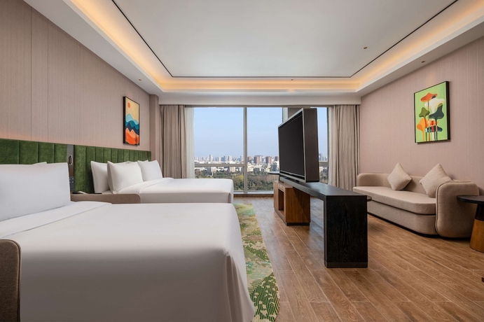 Imagen de la habitación del Hotel Hilton Garden Inn Suzhou Kunshan. Foto 3