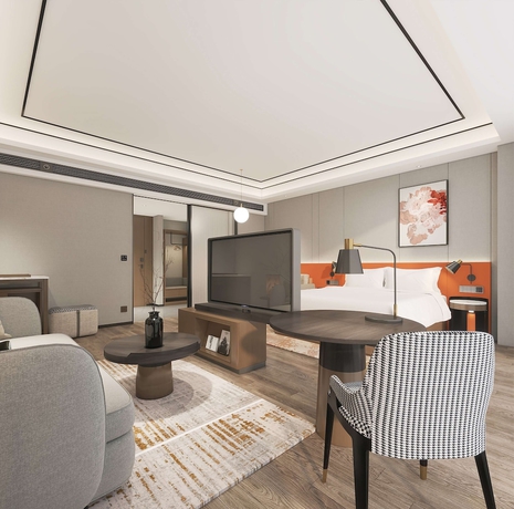 Imagen de la habitación del Hotel Hilton Garden Inn Suzhou Kunshan. Foto 4