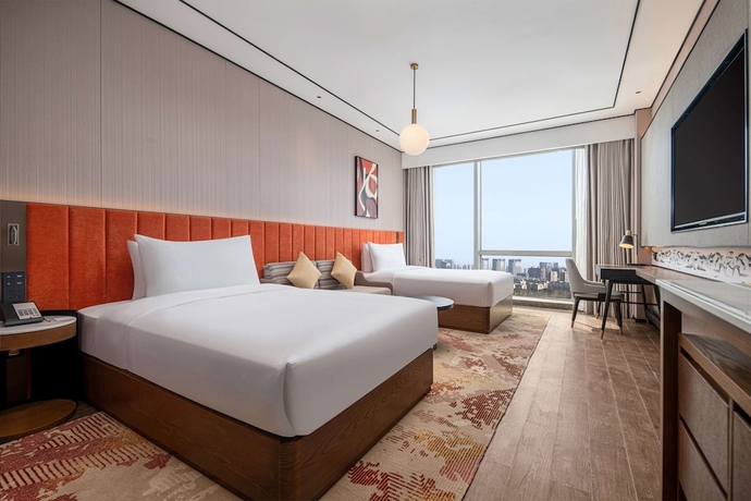Imagen de la habitación del Hotel Hilton Garden Inn Suzhou Kunshan. Foto 7