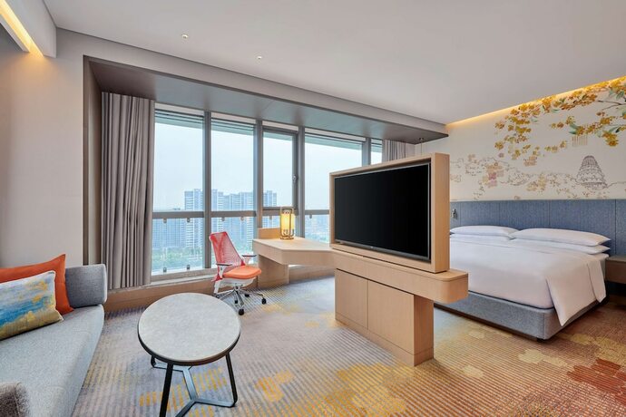 Imagen de la habitación del Hotel Hilton Garden Inn Suzhou Wuzhong. Foto 19