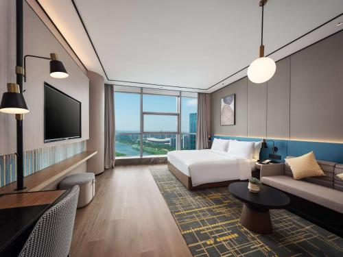 Imagen de la habitación del Hotel Hilton Garden Inn Taiyuan Binhe. Foto 18