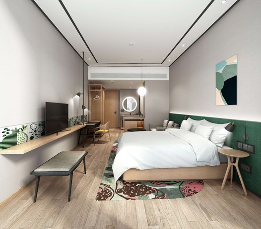 Imagen de la habitación del Hotel Hilton Garden Inn Tianjin Huayuan. Foto 3