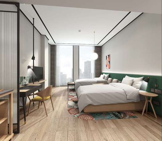 Imagen de la habitación del Hotel Hilton Garden Inn Tianjin Huayuan. Foto 4