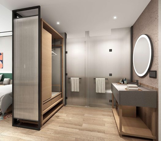 Imagen de la habitación del Hotel Hilton Garden Inn Tianjin Huayuan. Foto 6