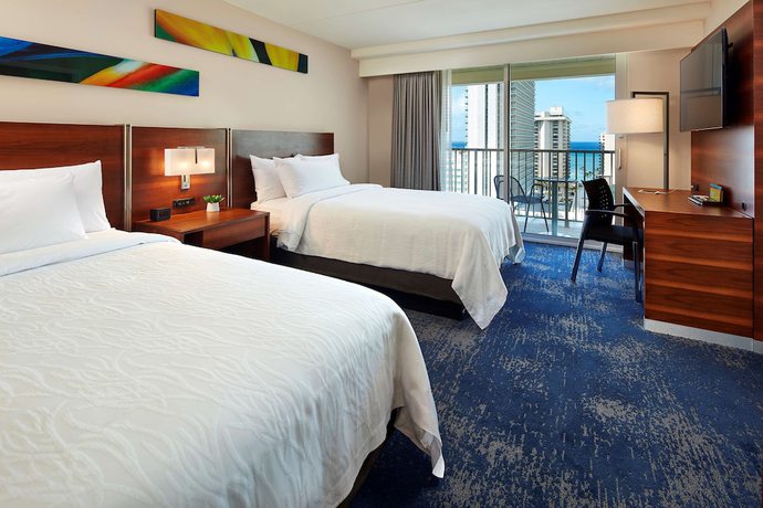 Imagen de la habitación del Hotel Hilton Garden Inn Waikiki Beach. Foto 6