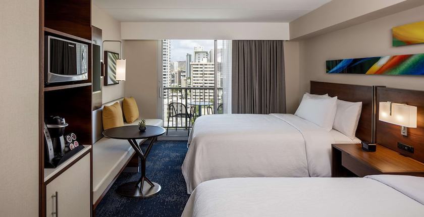 Imagen de la habitación del Hotel Hilton Garden Inn Waikiki Beach. Foto 8